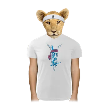 Chlapecké tričko Bastard Rambouch dětské sportovní tričko White