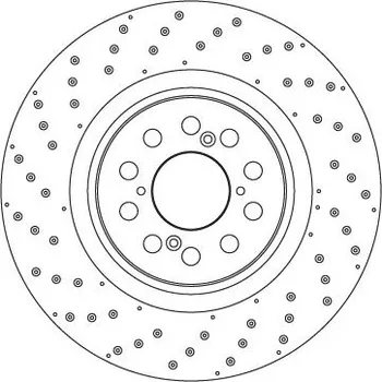 Brzdový kotouč Brzdový kotouč TRW DF6931S