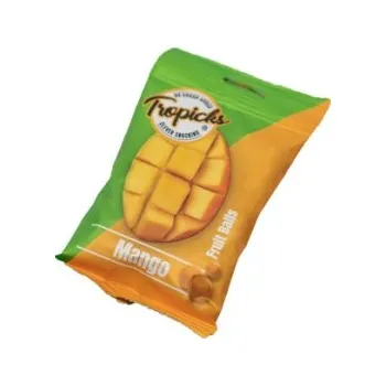 Sušené ovoce Tropicks Ovocné kuličky 100% mango 50 g