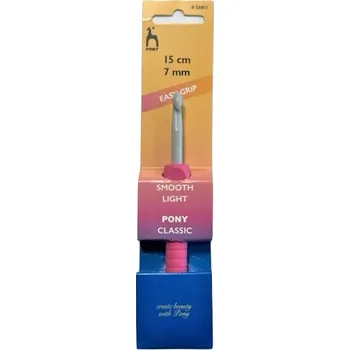 Nástroj na niť a příze Háček PONY Easy Grip č. 7