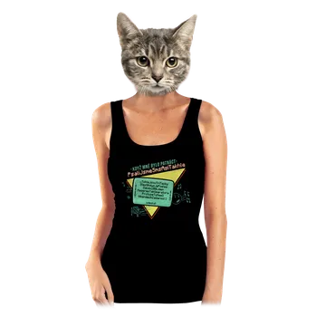 Bastard B15: SMS dámské tílko klasické Black