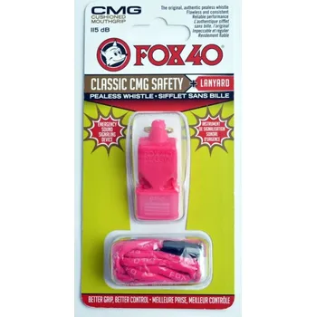 Tkaničky do bot FOX CMG Classic Bezpečnostní píšťalka + šňůra 9603-0408 růžová NEUPLATŇUJE SE
