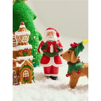 Vánoční dekorace Sinsay - Vánoční dekorace ve tvaru svatého Mikuláše - červená - 364FQ-33X - 364FQ-33X-ONE