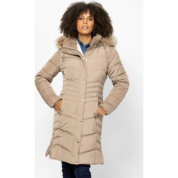 Dámský kabát NIMBIW25 taupe XL