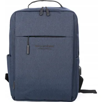 Městský batoh Batoh na notebook 15,5" pro práci na vysoké škole s USB portem pro muže, dámský