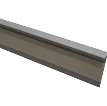 soklová lišta Lišta kobercová bez žebr.TLE55 K (měkčí) tmavě šedá 2,5m