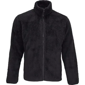 pracovní bunda SOL's Collection Bunda Finch, fleecová, unisex COT254022zzt00-carbon grey XS Carbon