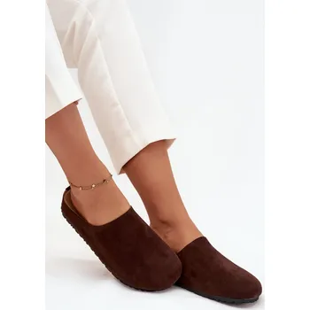 Dámské pantofle Dámské pantofle na platformě Sylviane Barva: Béžová, Velikost: 36