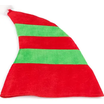 Vánoční dekorace Vánoční čepice skřítek - 8596475692564