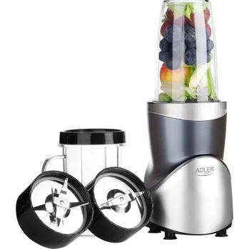 Stolní mixér Adler 5905388880099 1100 W stříbrný/šedý
