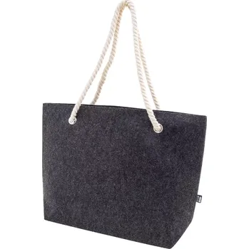 Plážová taška Refelt Beach plážová taška z RPET - tmavě šedá - AP800045-80