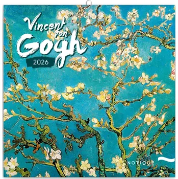Kalendář Poznámkový kalendář Vincent van Gogh 2026