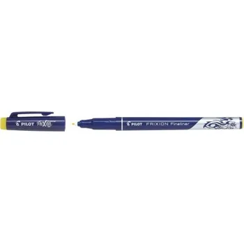 Gumovací liner FriXion Fineliner - žlutá - 4104-005