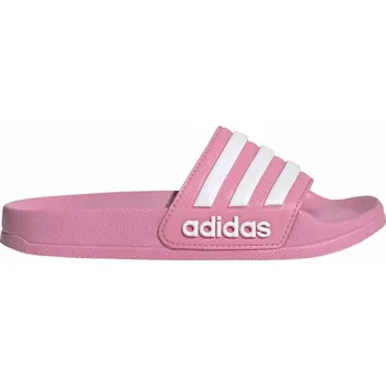 Dámské pantofle Dětské nazouváky adidas ADILETTE SHOWER K růžové JP5786 - EUR 31 | UK 12K | US 12C