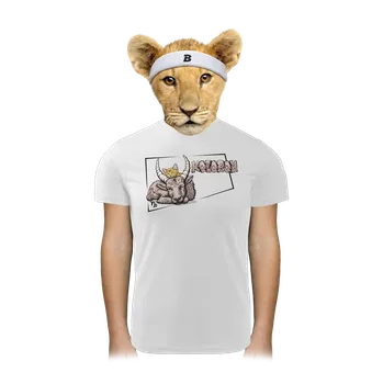 Chlapecké tričko Bastard Kočičí horoskop: Kozoroh dětské sportovní tričko White