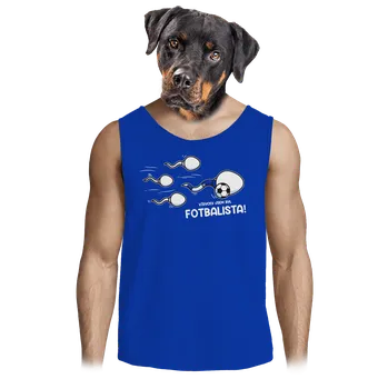 Pánské tílko Bastard Vždycky jsem byl... pánské tílko Royal Blue