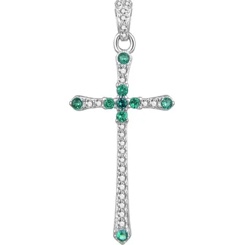 Přívěsek MOISS stříbrný přívěsek KŘÍŽ P0001243