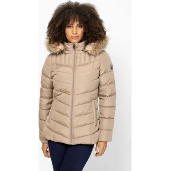 Dámský kabát NARLA taupe XXL