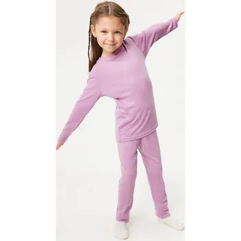 Oblečení a móda unuo Dětské merino legíny, Růžová Velikost: 122/128