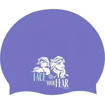 Vodní sport Dětská plavecká čepice NICKELODEON LEDOVÉ KRÁLOVSTVÍ UNI Fialová, Bílá