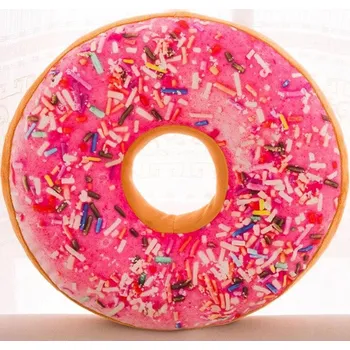 Dekorativní polštářek Dekorační polštářek - Sladký donut