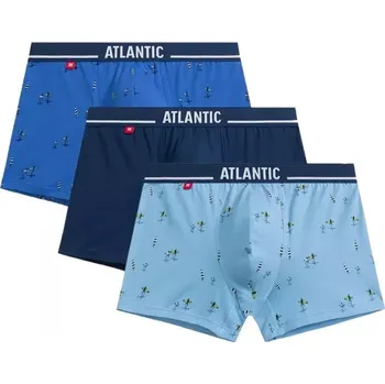 Boxerky Pánské boxerky 3 pack 213 - Atlantic vícebarevná XXL