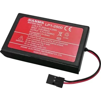 RC vybavení SANWA | Vysílačové LiPo LP1-2500 3,7V Type-C pro M17S/Exzes ZIII/M17/MT-5 S107A10991A