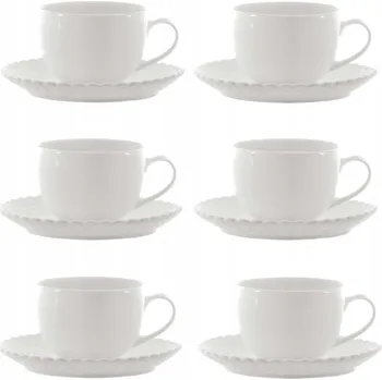 La Porcellana Bianca Momenti Sada 6 šálků na čaj s podšálky 200 ml