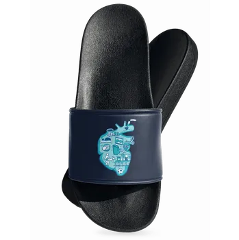 Pánské pantofle Bastard Srdce bije pro pantofle Navy