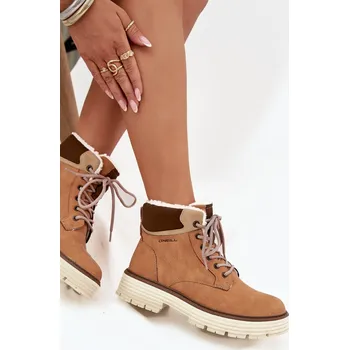 Dámské kozačky Zateplené dámské trekovky O'NEILL BENICIA WOMEN HIGH Barva: Béžová, Velikost: 37