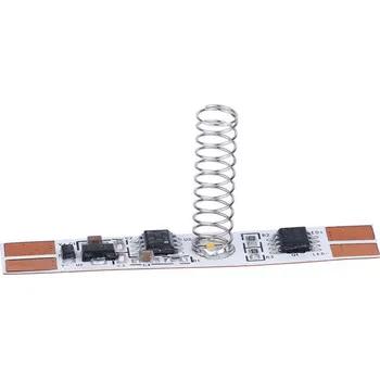 LED páska McLED ML-113.015.02.0 Dotykový stmívač LED pásku do hliníkových profilů, s konektory, pružinou a paměťovou