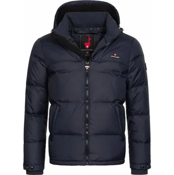 Pánská péřová bunda HOHENHORN BRISTEN XXL Tmavě modrá