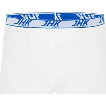 Boxerky JHK Pánské středně dlouhé boxerky, balení 3 ks Barva: Bílá, Velikost: XL JHK901