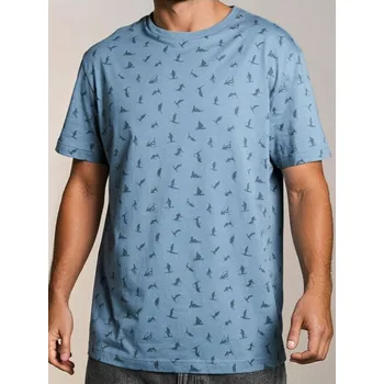 Sinsay - Bavlněné tričko - modrá - 884GP-58X - 884GP-58X-M