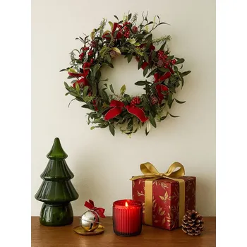 Vánoční dekorace Sinsay - Dekorativní vánoční věnec - vícebarevná - 986GH-MLC - 986GH-MLC-ONE