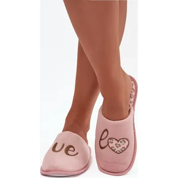 Dámské pantofle Dámské pantofle LOVE Vinceza 19960 Barva: Růžová, Velikost: 36