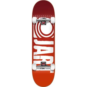 Skateboard JART Skateboard 7.6" Classic 7,6" BÍLÁ|VÍCEBAREVNÁ|ČERVENÁ