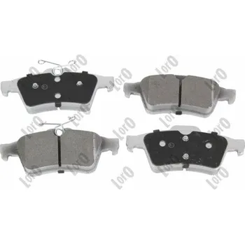 Brzdová destička Sada brzdových destiček, vždy 4 kusy v sadě ABAKUS 231-02-008