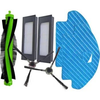 Sada příslušenství pro robotický vysavač Filtry, kartáče a mopy pro iROBOT Roomba 111, 113 Combo Serie 7ks