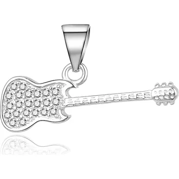 Přívěsek MOISS stříbrný přívěsek KYTARA P0001147