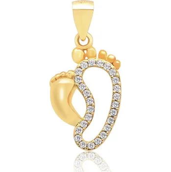 Přívěsek MOISS stříbrný přívěsek GOLD P0001540