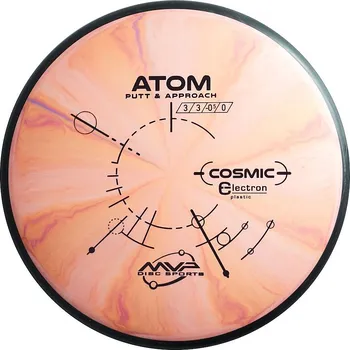 Disc golf MVP Disc Sports Cosmic Electron Atom 173g Oranžová/Žlutá