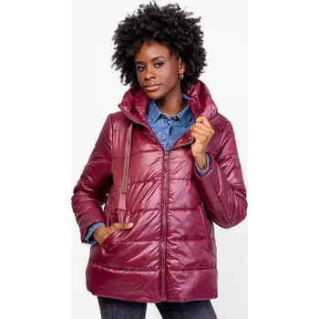Dámský kabát NIAW25 wine XXL