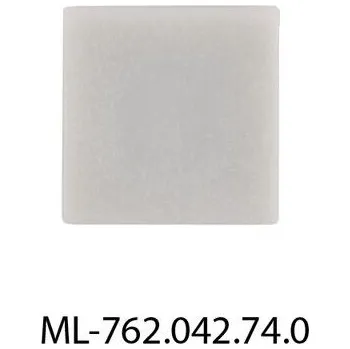 Stavební profil McLED ML-762.042.74.0 Koncovka pro PAA bez otvoru, stříbrná barva, 1ks
