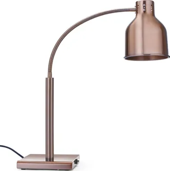 Pružná tepelná lampa, HENDI, Měděná, 220-240V/250W, 268x203x(H)660mm