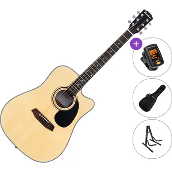 Akustická kytara Pasadena PDC-100 SET Natural Akustická kytara