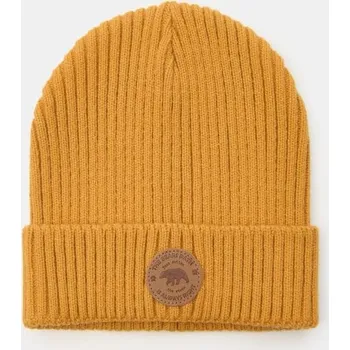 Čepice Sinsay - Čepice z žebrovaného úpletu - jantarová - 099FU-18X - 099FU-18X-S