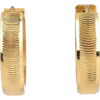 Náušnice Náušnice z nerezové oceli kruhy Balení: 1 pár, Varianta: 2 zlatá - 8596475680288