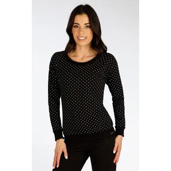 Dámská mikina Dámská mikina LITEX s dlouhým rukávem černá Velikost: S, kód: LI-7F230-S