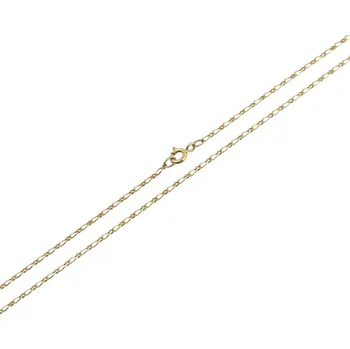 Řetízek Řetízek Figaro plný, 50 cm, 2,61 g, Au 585